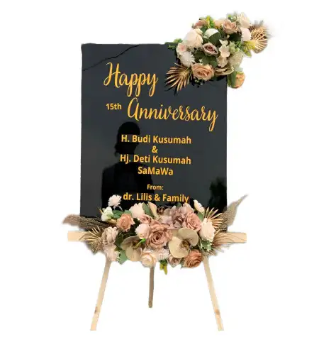 Papan Bunga Akrilik Jondong